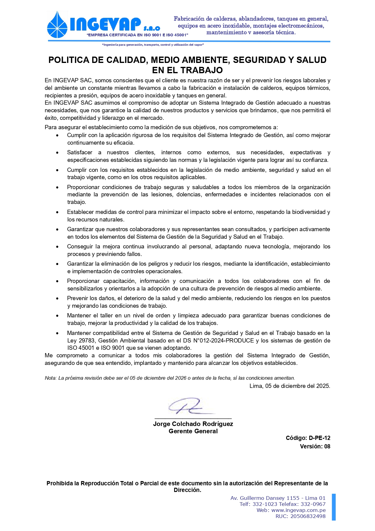 Politicas